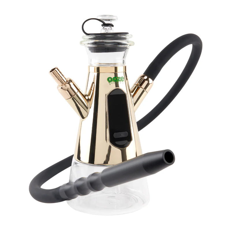 Ooze Ripley Dab Rig Hookah – C-Core 2400 mAh - Black Grey and Mint - TBS Supply