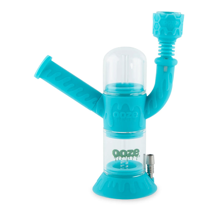Ooze Cranium Silicone Water Pipe, Dab Rig & Dab Straw