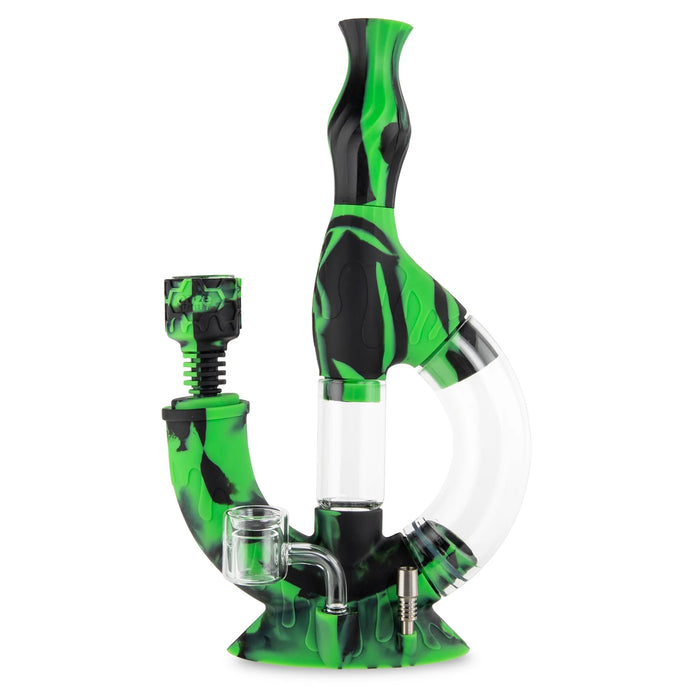 Ooze Cranium Silicone Water Pipe, Dab Rig & Dab Straw — TBS Supply Co