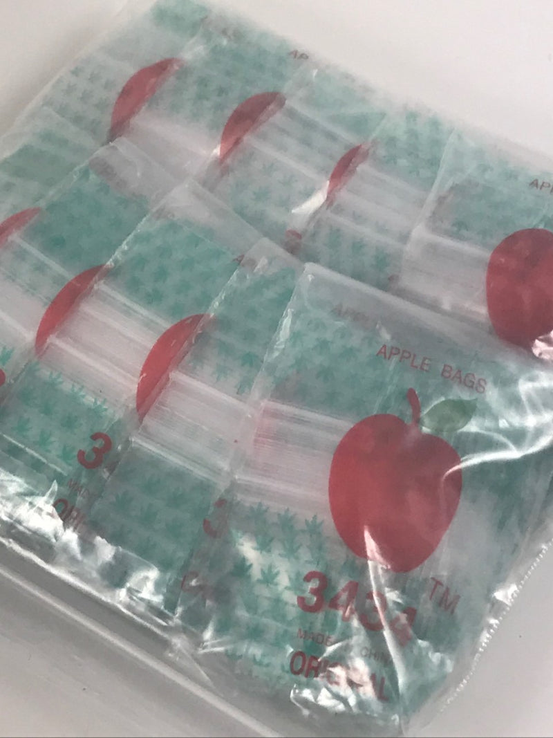 3434 Original Apple Bags 3/4" x 3/4"- LEAF - TBS Supply Co
