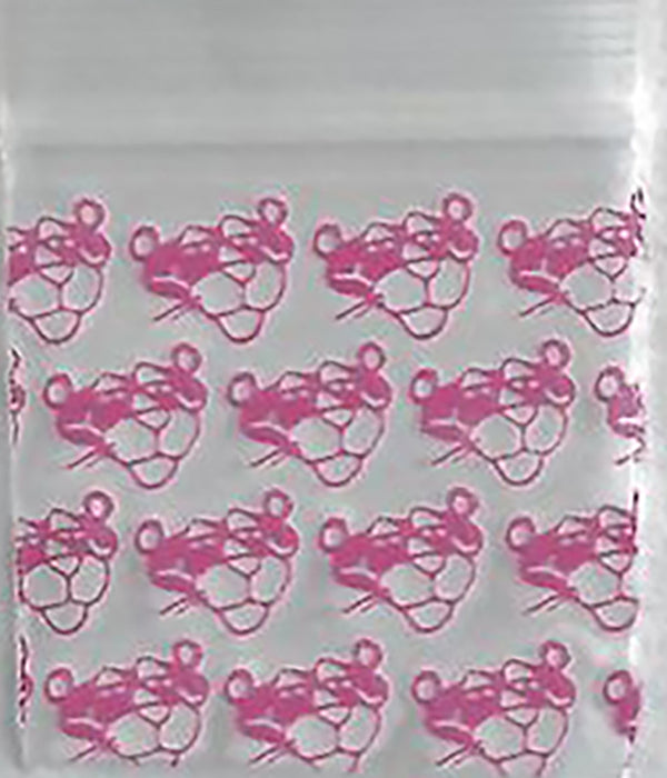 1515 Original Apple Bags 1.5" x 1.5"- PINK PANTHER