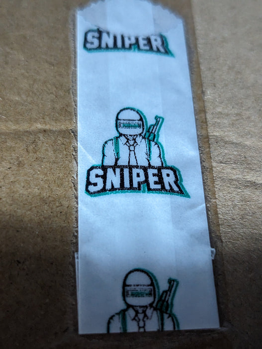 Vellum Glassine Stamp Wax Paper Envelope Bags- Sniper