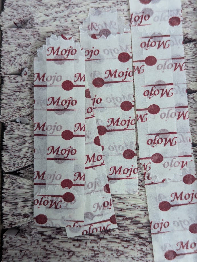 MOJO - Vellum Glassine Stamp Wax Paper Envelope Bags