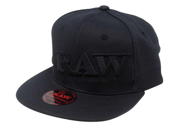 RAW Black on Black Baseball Cap - TBS Supply Co