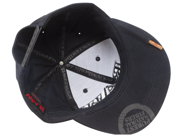 RAW Black on Black Baseball Cap - TBS Supply Co
