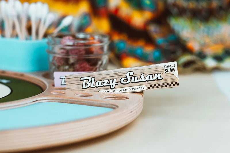 Blazy Susan King Size Unbleached Rolling Papers - TBS Supply Co