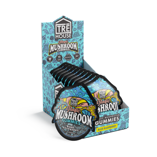 TRE HOUSE Magic Mushroom Gummies - Pack of 15 (10ct Display) - TBS Supply Co