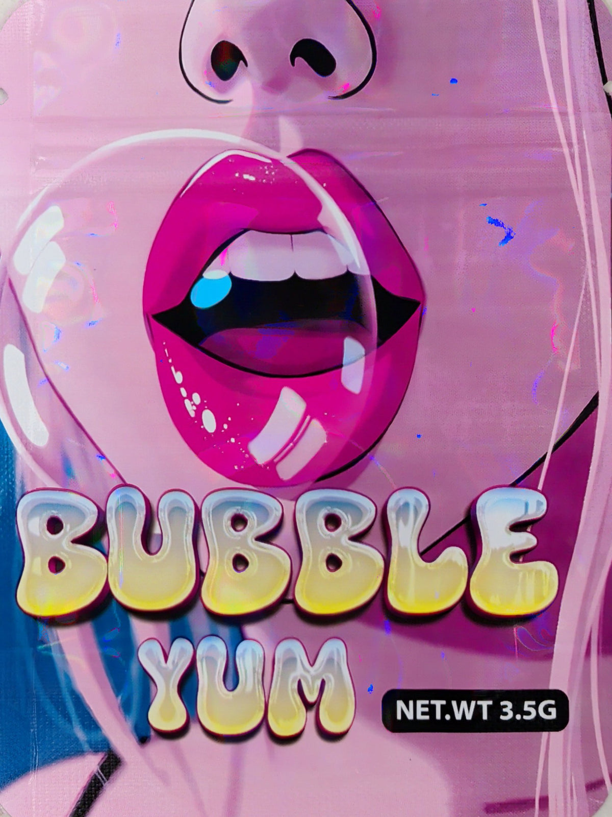 Bubble Yum Mylar Bags 3.5g