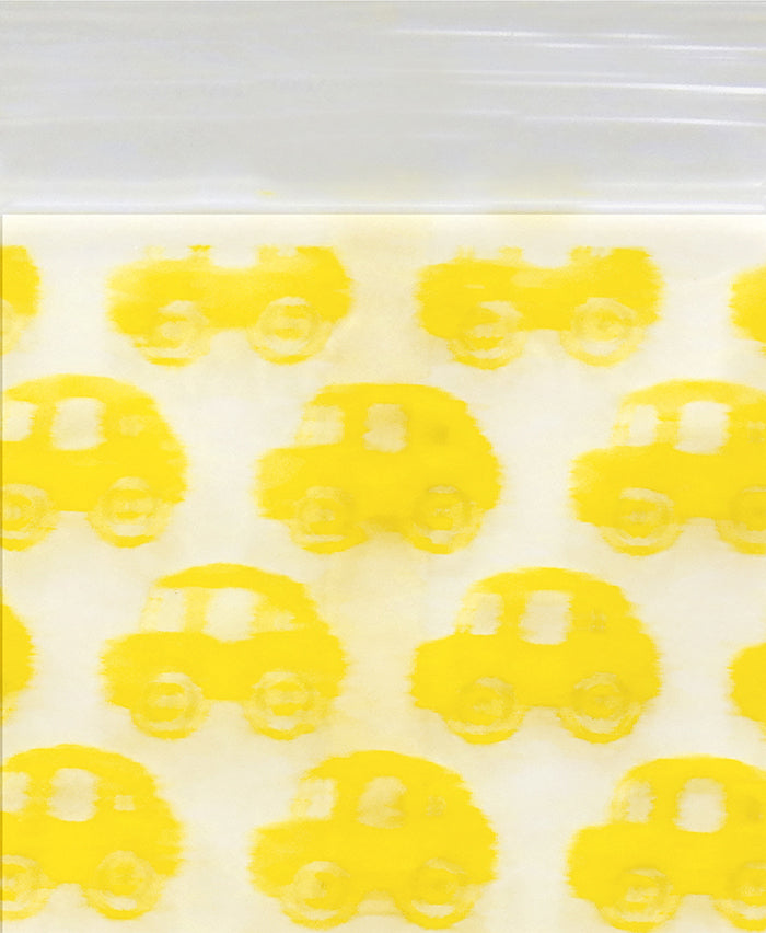 Size 1212 Original Apple Bags from The Baggie Store, 1/2" x 1/2" dimensions, clear plastic bags with a cab.jpg view