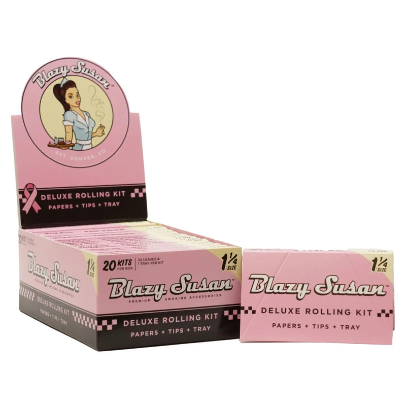 Blazy Susan Pink Deluxe Rolling Kit | 1-1/4″ - TBS Supply Co