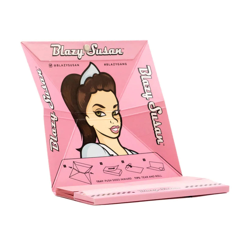 Blazy Susan Pink Deluxe Rolling Kit | King Size - TBS Supply Co