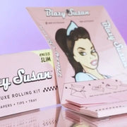 Blazy Susan Pink Deluxe Rolling Kit | King Size - TBS Supply Co