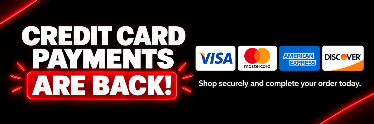 Credit card payments are back
