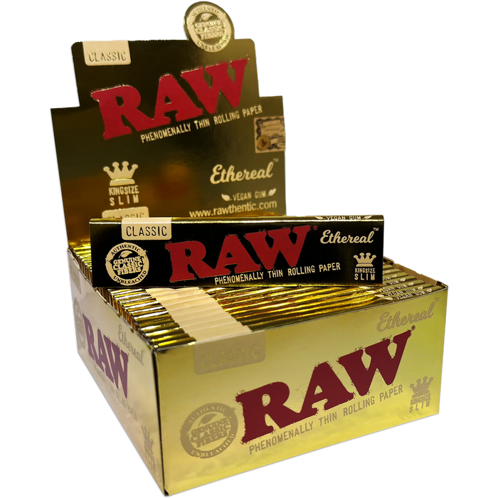 RAW Ethereal Rolling Papers King Slim