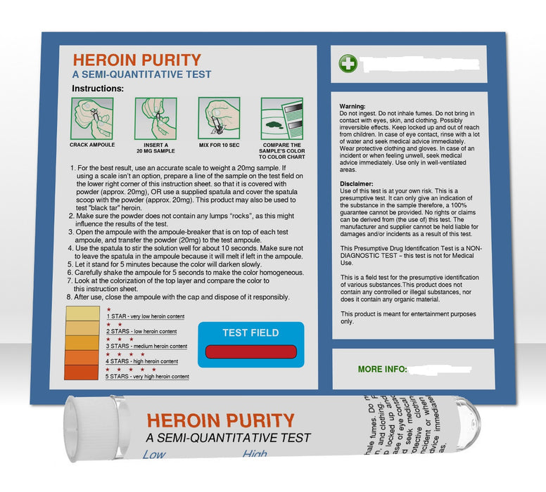 Heroin Purity Test Kit