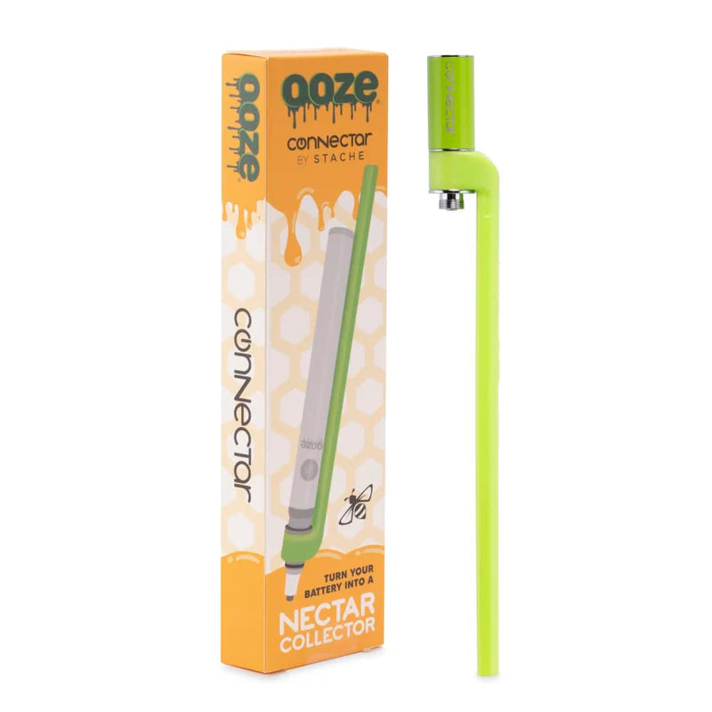 Ooze x Stache ConNectar - 510 Thread Dab Straw Vape Pen Attachment
