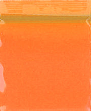 Orange size 1212 original Apple bags from The Baggie Store, measuring 1/2" x 1/2", shown in the image.