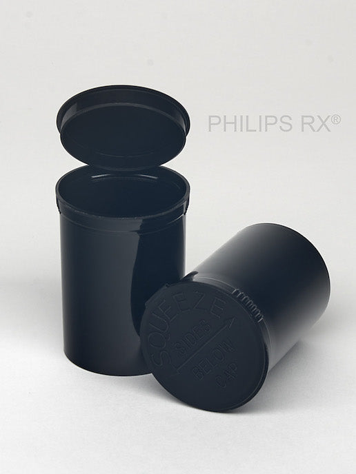 PHILIPS RX Black 30 Dram Pop-Top Container