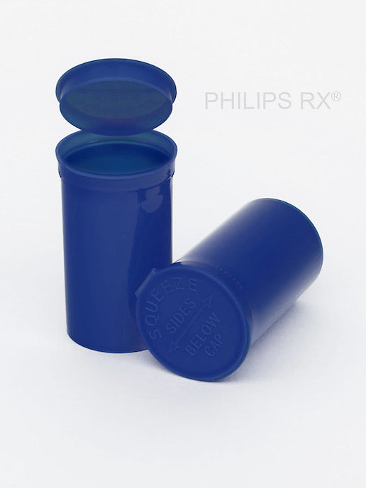 PHILIPS RX Blueberry 19 Dram Pop-Top Container