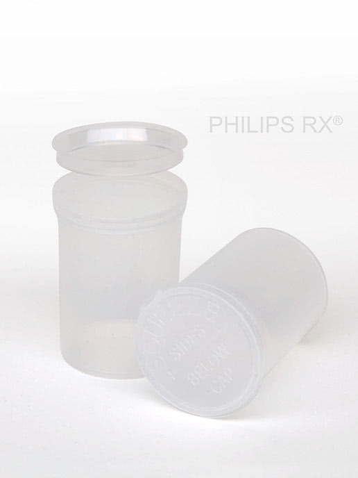 PHILIPS RX Clear 30 Dram Pop-Top Container