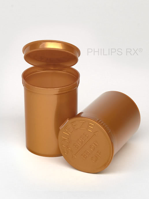 PHILIPS RX Gold 30 Dram Pop-Top Container