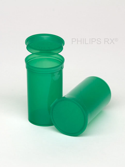 PHILIPS RX Green 19 Dram Pop-Top Container