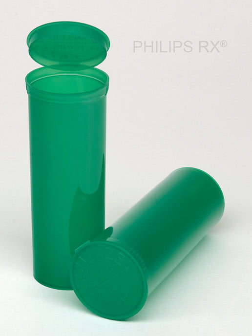 PHILIPS RX Green 60 Dram Pop-Top Container