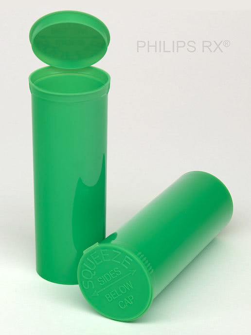 PHILIPS RX Lime 60 Dram Pop-Top Container