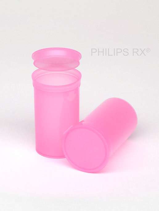 PHILIPS RX Pink 19 Dram Pop-Top Container