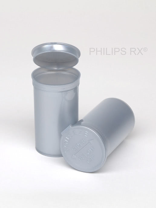 PHILIPS RX Silver 19 Dram Pop-Top Container