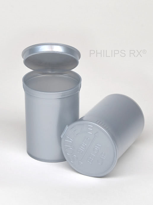 PHILIPS RX Silver 30 Dram Pop-Top Container