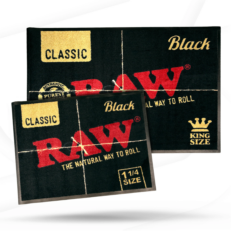 RAW Black Floor Mat - TBS Supply Co