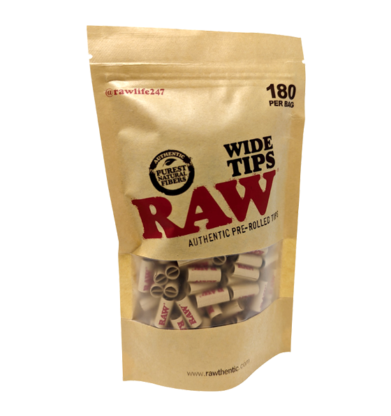 RAW Wide Tips - TBS Supply Co