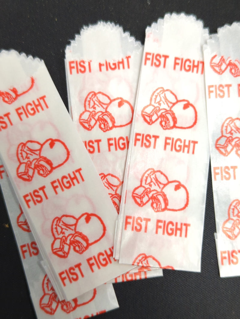 FIST FIGHT-Vellum Glassine Stamp Wax Paper Envelope Bags - TBS Supply Co