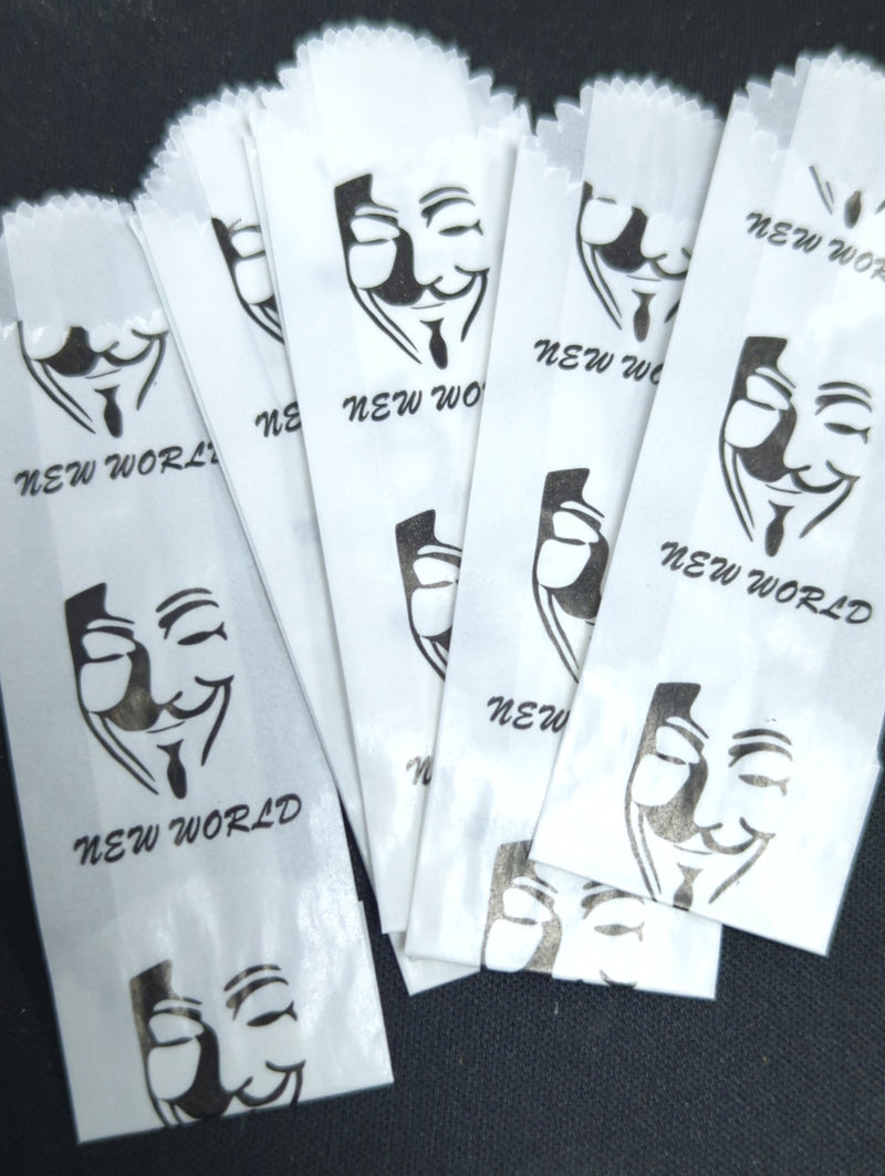 Vellum Glassine Stamp Wax Paper Envelope Bags- NEW WORLD - TBS Supply Co