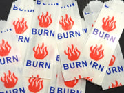 BURN-Vellum Glassine Stamp Wax Paper Envelope Bags - TBS Supply Co