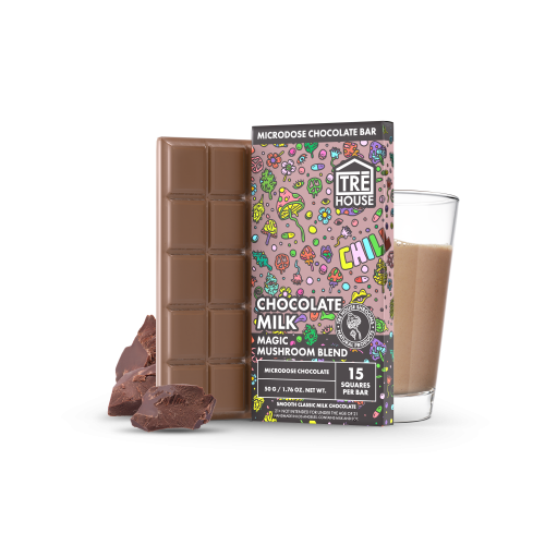 TRE HOUSE Mushroom Chocolate - (10ct Display) - TBS Supply Co