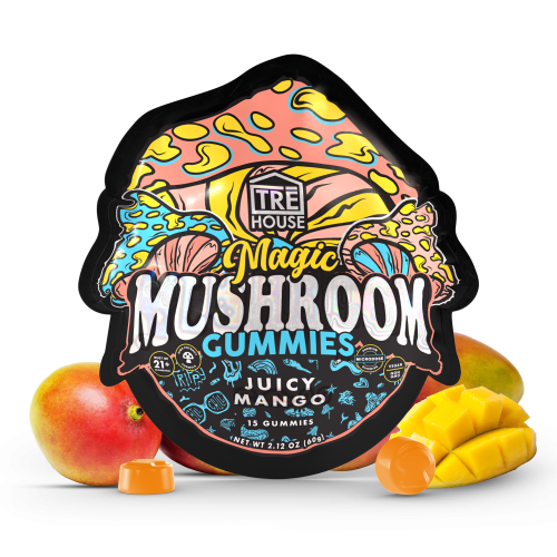 TRE HOUSE Magic Mushroom Gummies - Pack of 15 (10ct Display) - TBS Supply Co