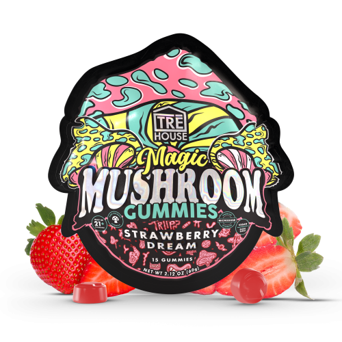 TRE HOUSE Magic Mushroom Gummies - Pack of 15 (10ct Display) - TBS Supply Co