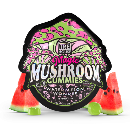 TRE HOUSE Magic Mushroom Gummies - Pack of 15 (10ct Display) - TBS Supply Co