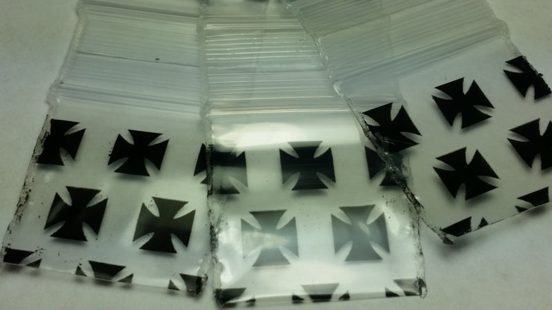 1010 Original Mini Ziplock 2.5mil Plastic Bags 1" x 1" Reclosable Baggies (Chopper) - The Baggie Store