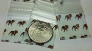 1010 Original Mini Ziplock 2.5mil Plastic Bags 1" x 1" Reclosable Baggies (Top Dog) - The Baggie Store