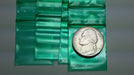 10125 Original Mini Ziplock 2.5mil Plastic Bags 1" x 1.25" Reclosable Baggies (Green) - The Baggie Store