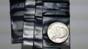 10125 Original Mini Ziplock 2.5mil Plastic Bags 1" x 1.25" Reclosable Baggies (Black) - The Baggie Store