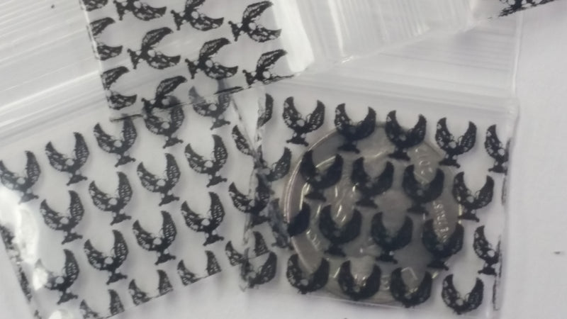 1034 Original Mini Ziplock 2.5mil Plastic Bags 1" x 3/4" Reclosable Baggies (Eagle) - The Baggie Store