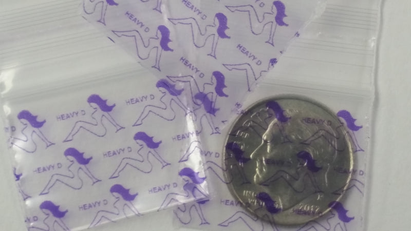 1034 Original Mini Ziplock 2.5mil Plastic Bags 1" x 3/4" Reclosable Baggies (Heavy D) - The Baggie Store