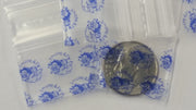 1034 Original Mini Ziplock 2.5mil Plastic Bags 1" x 3/4" Reclosable Baggies (Smoke & Fly) - The Baggie Store
