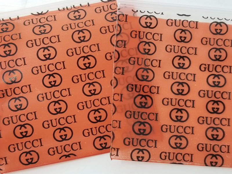 Resealable Gucci Original Apple Bags with stylish design, ideal for storing and protecting apples in a fashionable way.
