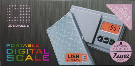 JDS-DP200 S Portable Digital Scale USB Charging, 200g, 0.01g - TBS Supply Co