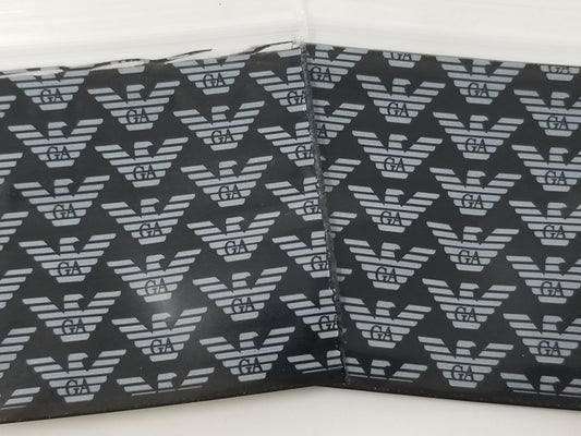 Original Apple Bags resealable bags in various sizes, featuring the Giorgio Armani logo for elegant storage.